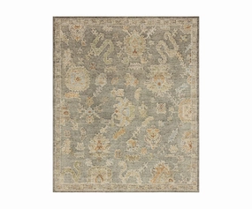 Karastan Coventry Kenilworth Rug - Graymodern color block patchwork rug