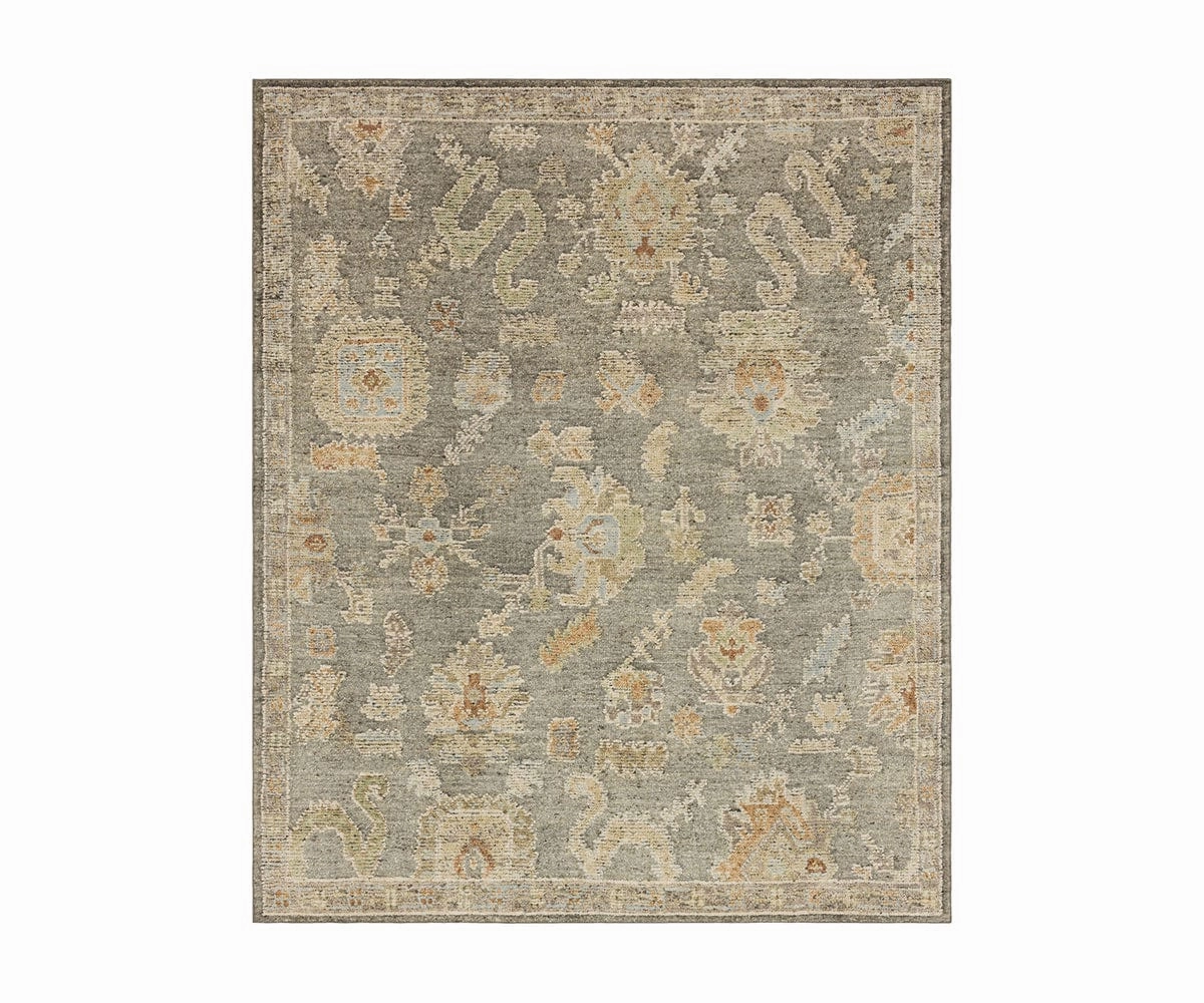 Karastan Coventry Kenilworth Rug - Graymodern color block patchwork rug