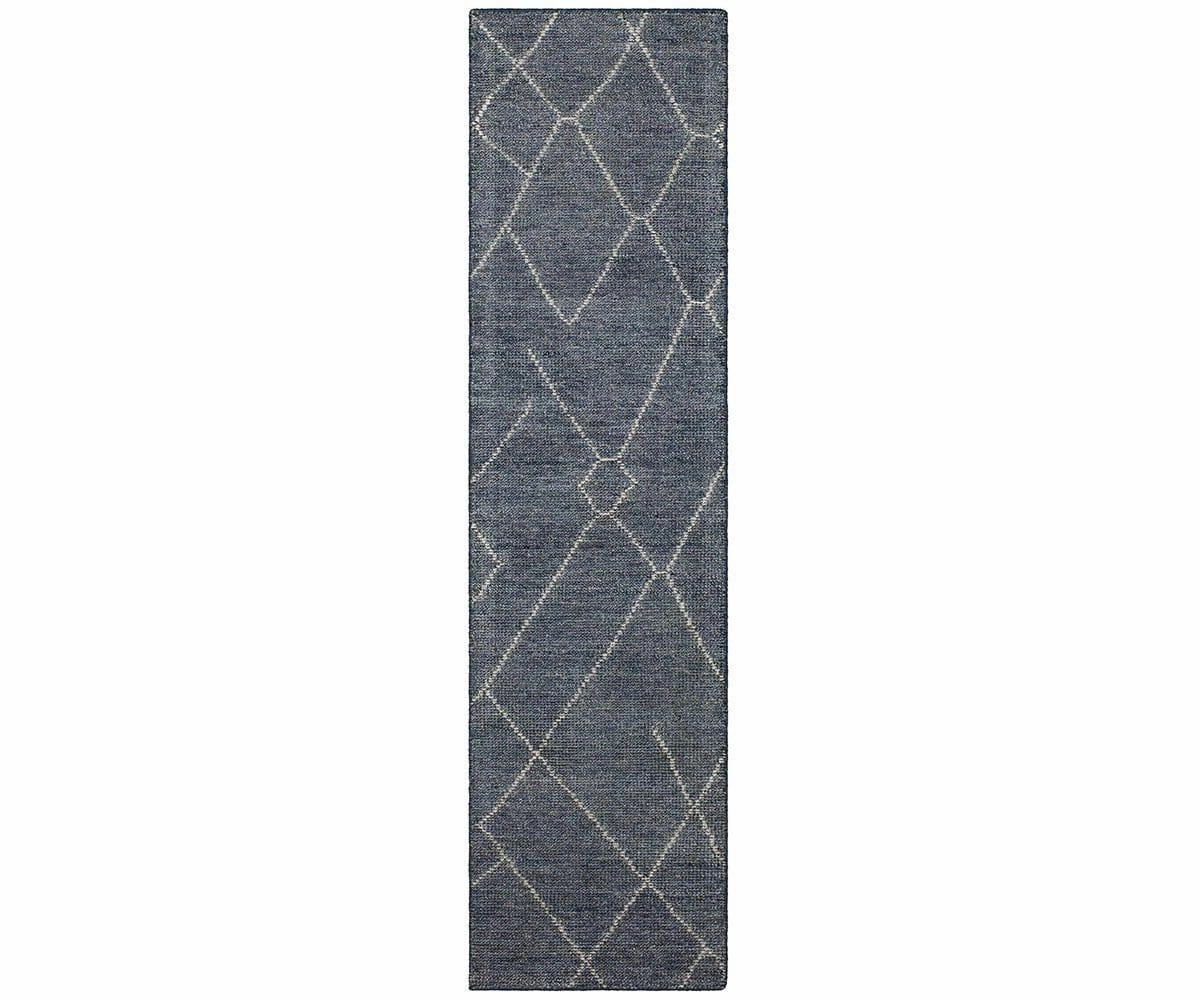 Karastan Tangier Spartel Rug Runner - Blue Steelbedding sets ,throw blankets 