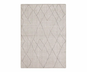 Karastan Tangier Tribal Diamond Rug - Silvermodern color block patchwork rug
