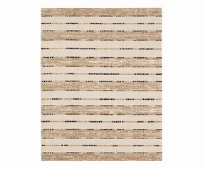 Karastan Traverse Lanes Rug - Tanmodern color block patchwork rug