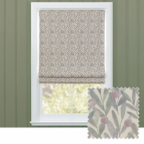 Katsura Printed Cotton Made to Measure Roman Blinds Violethome decor ,wall decor 