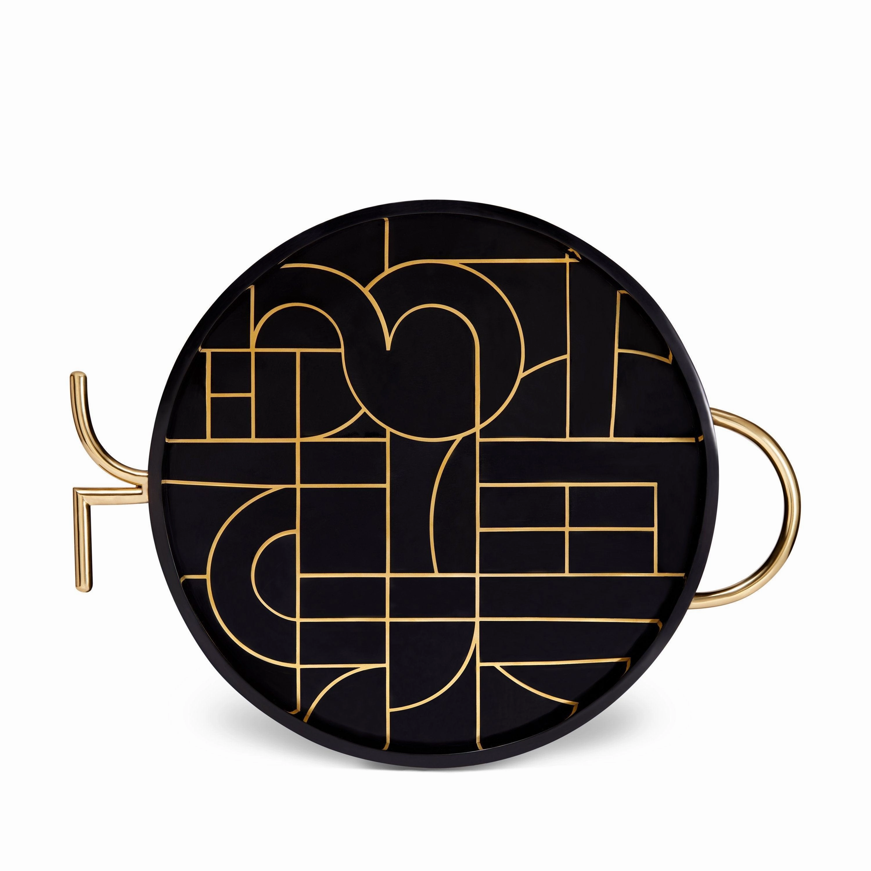 Kelly Behun Circuit Round Traynordic style desktop ornaments