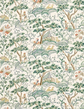 Kelmescott Linen Fabric by Scalamandrehome decor ,wall decor 