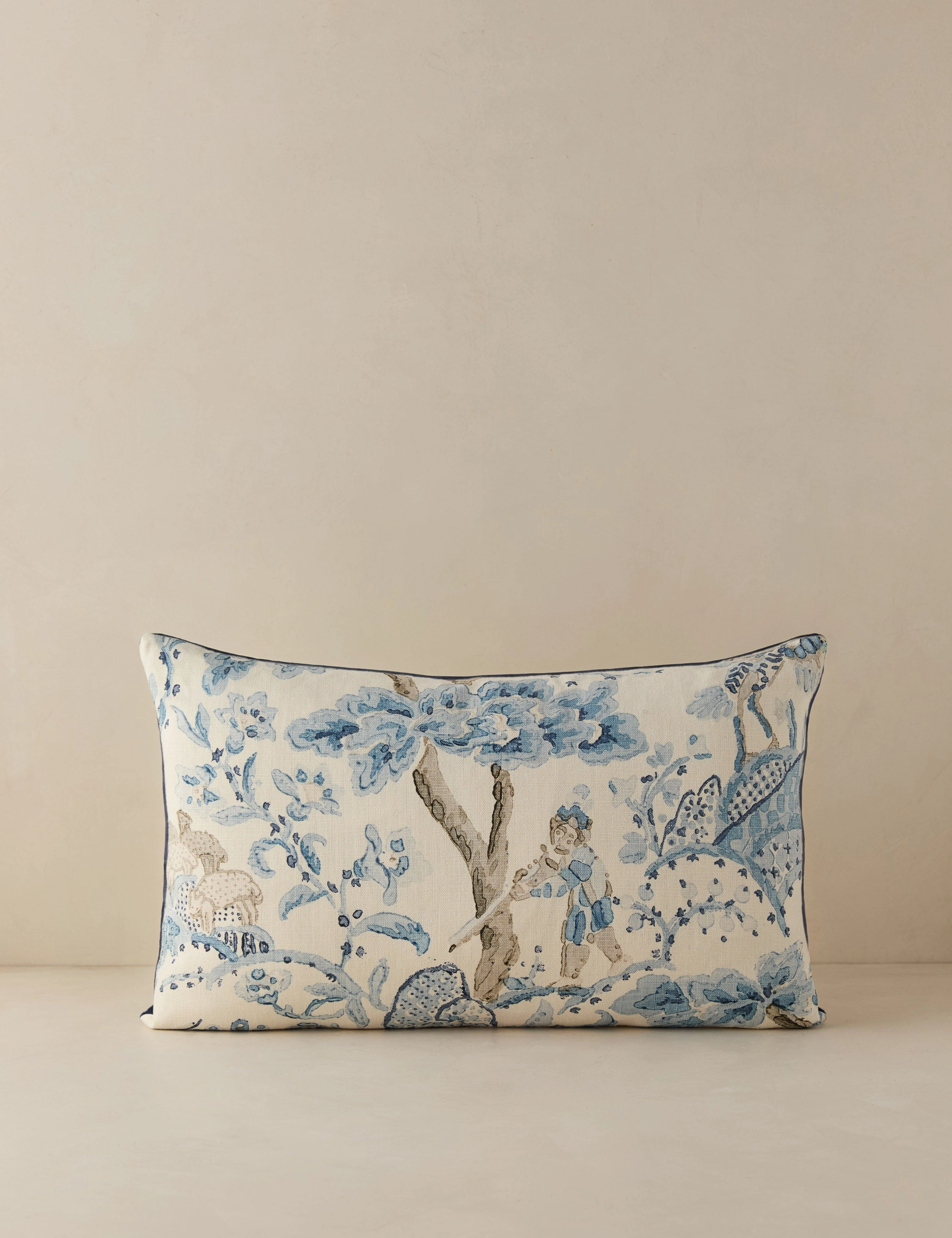 Kelmescott Linen Pillow by Scalamandre
