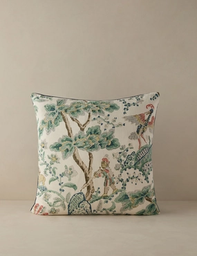 Kelmescott Linen Pillow by Scalamandrebedding sets ,throw blankets 