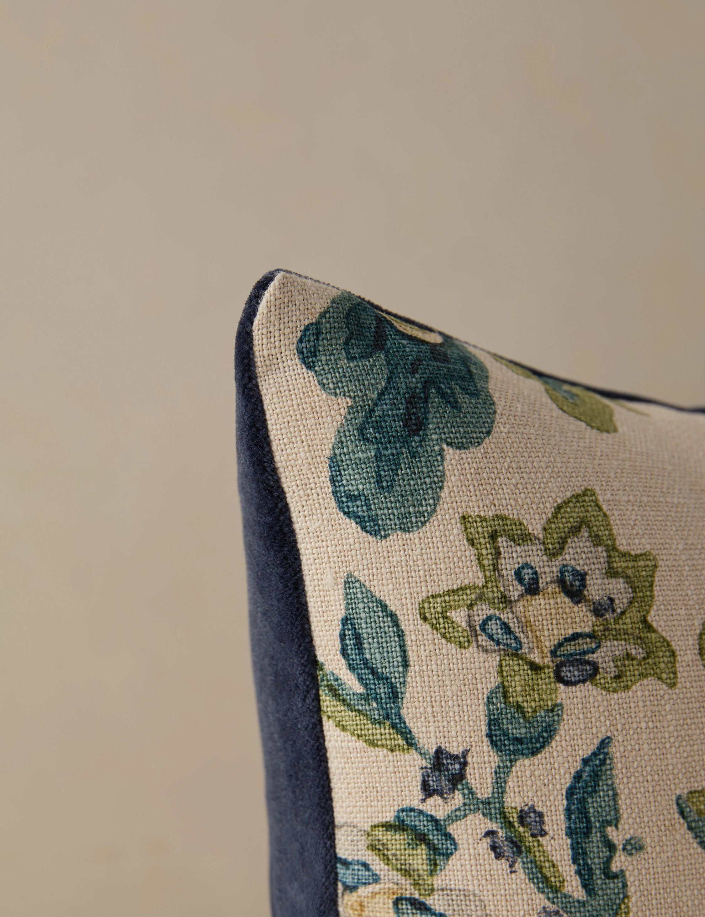 Kelmescott Linen Pillow by Scalamandre