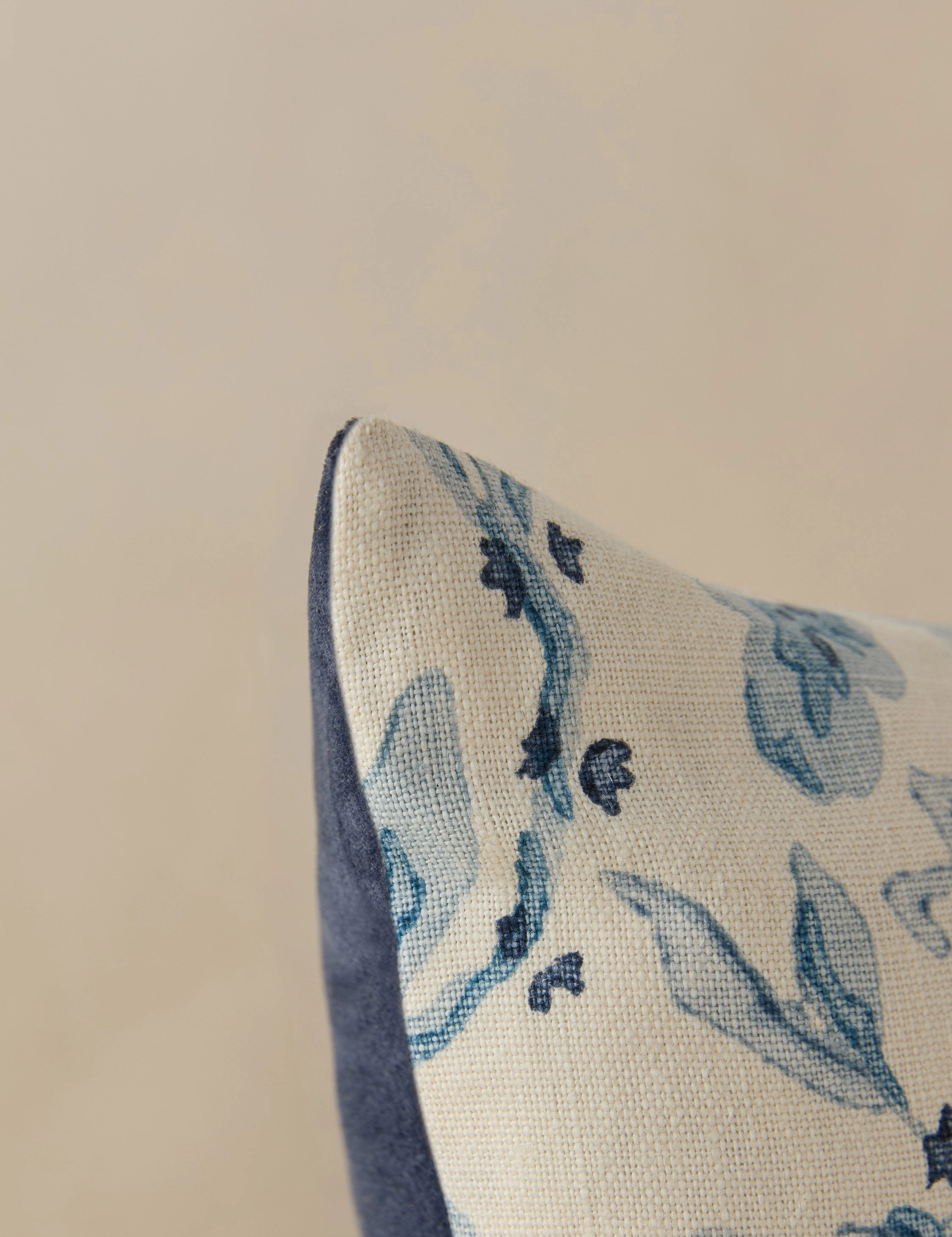 Kelmescott Linen Pillow by Scalamandre
