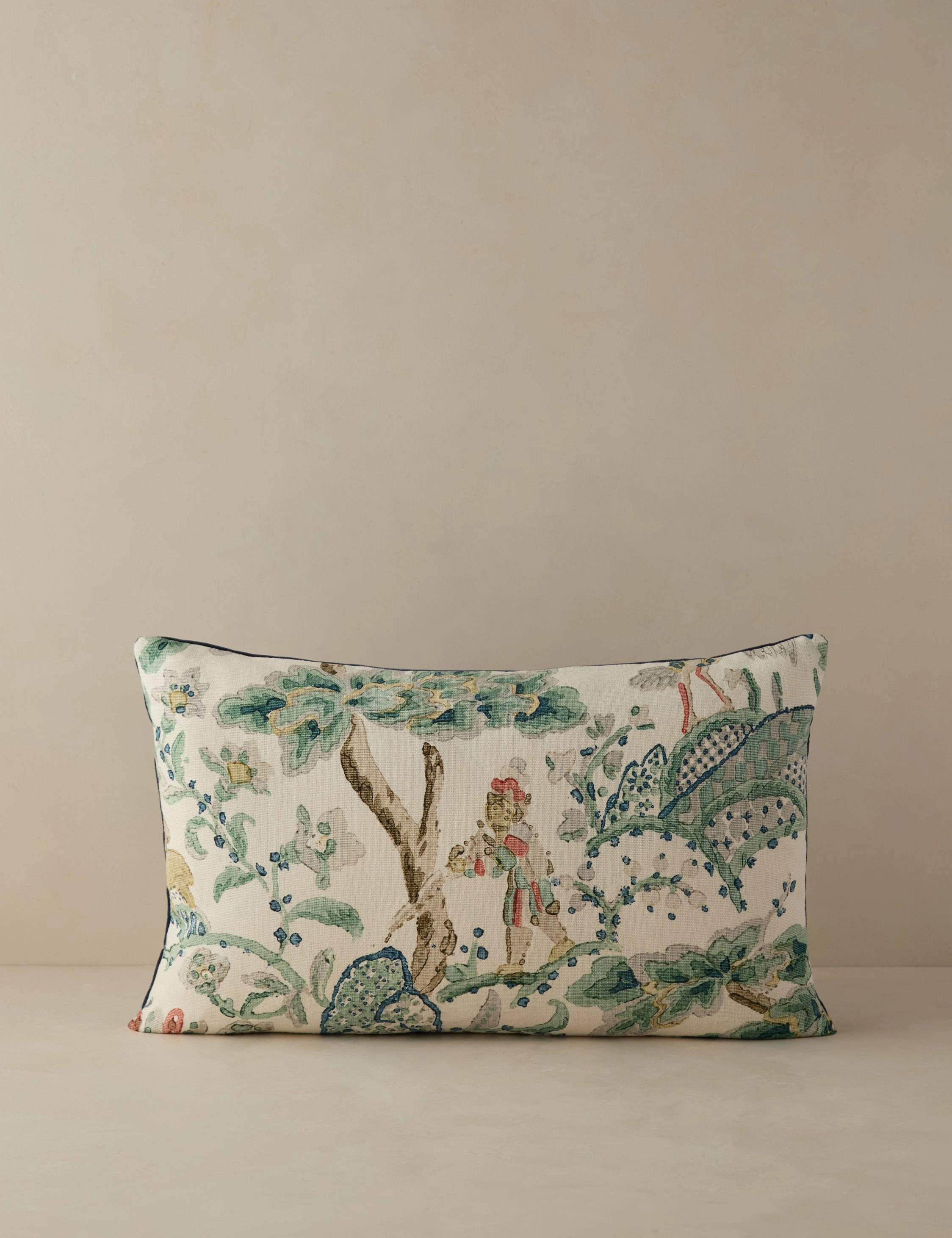 Kelmescott Linen Pillow by Scalamandre