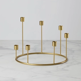Kent Large Gold Candlestick Wreathvalentine's day decorations ,valentine's centerpiece 
