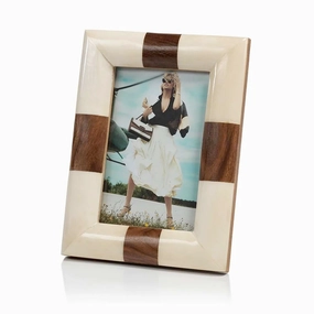 Kenya White Bone Frame - 4"x6"bedding sets ,throw blankets 