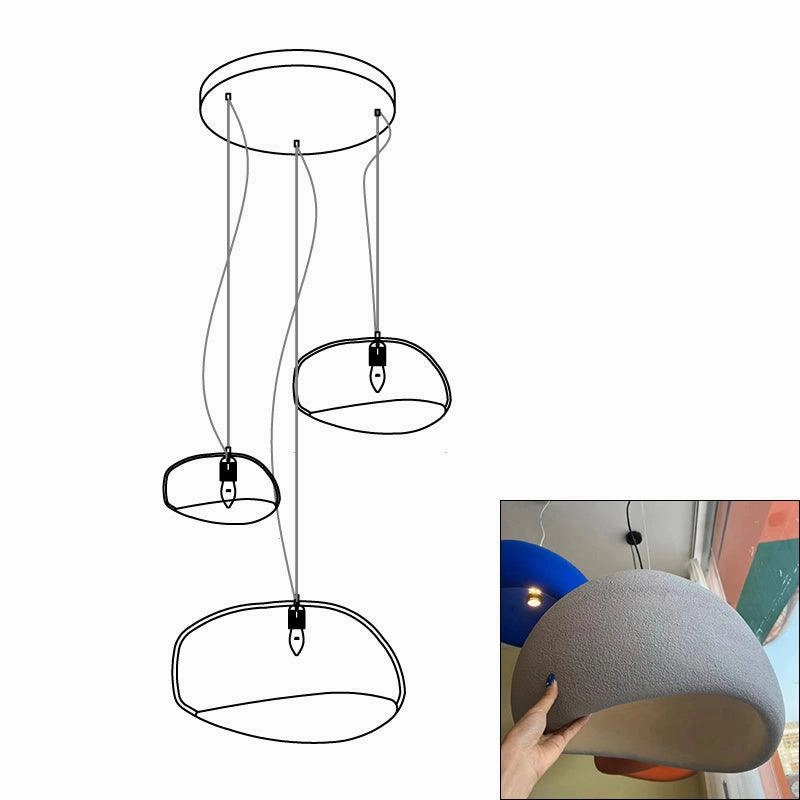 Khmara Rough Combination Chandelier B