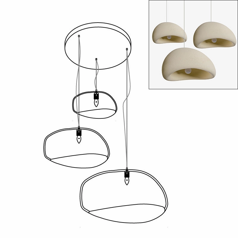 Khmara Rough Combination Chandelier B