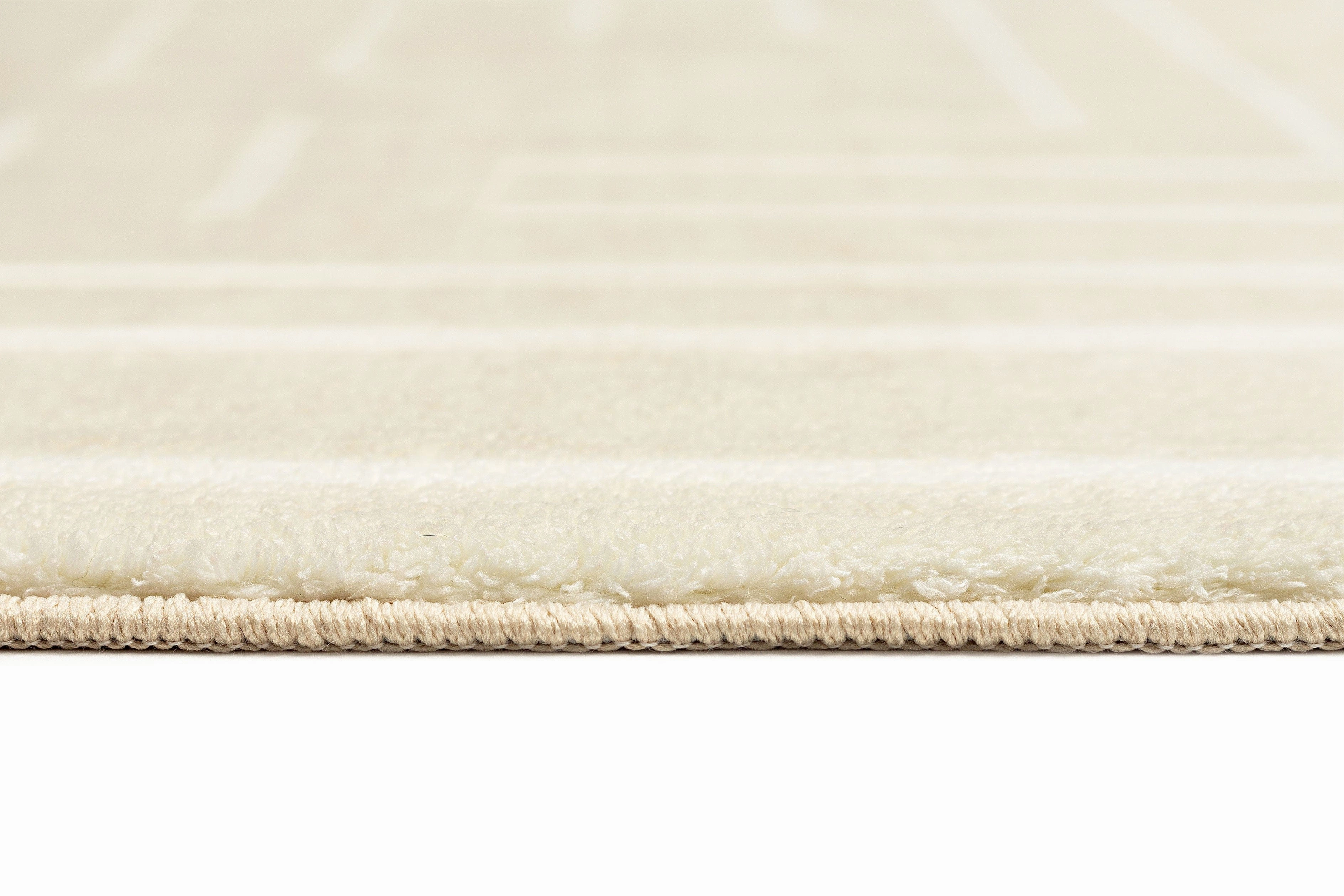 Kiana Cream Modern Washable Rug