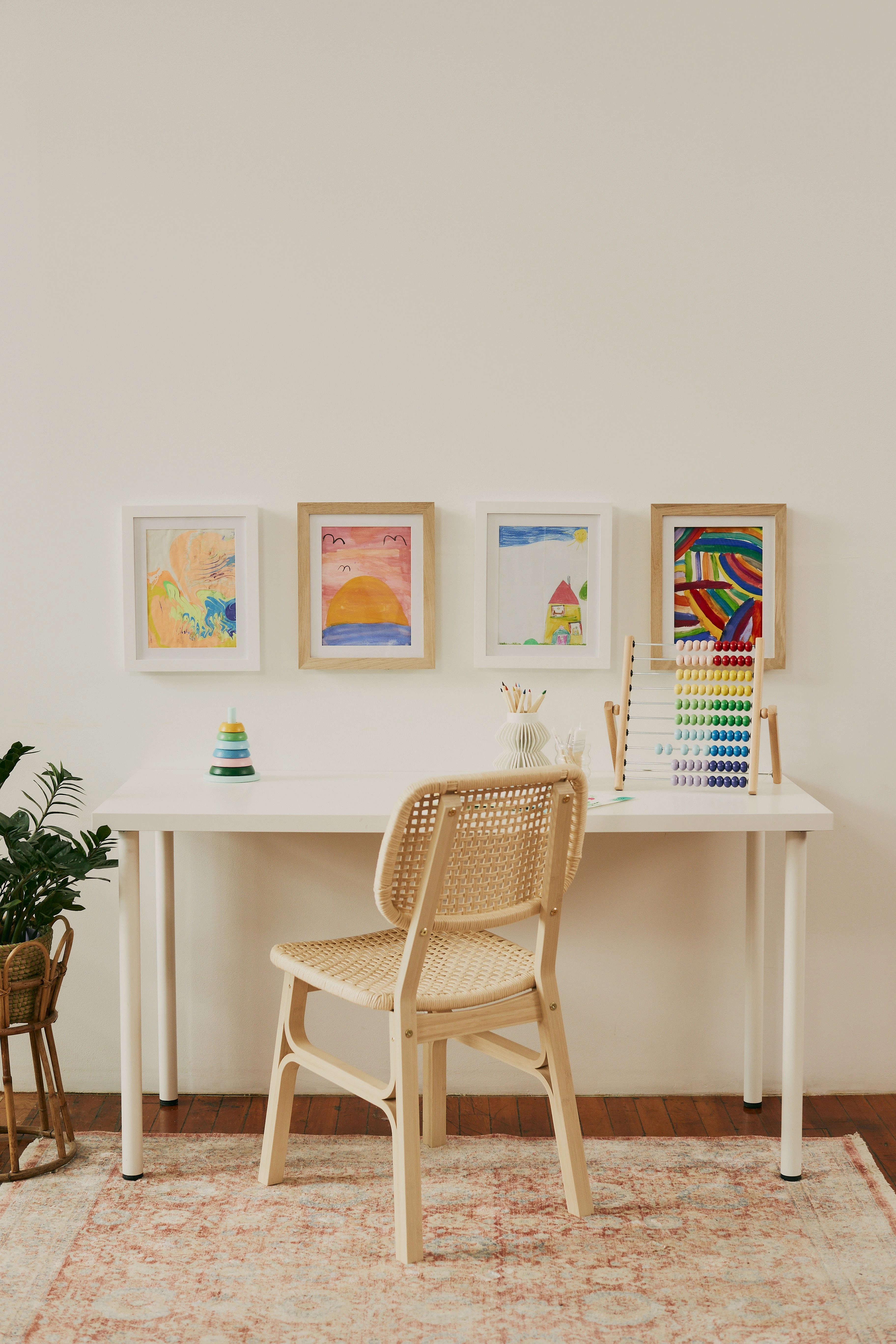 Kids Art Frame in Solid Oak, 8.5x11 in | 22x28 cm