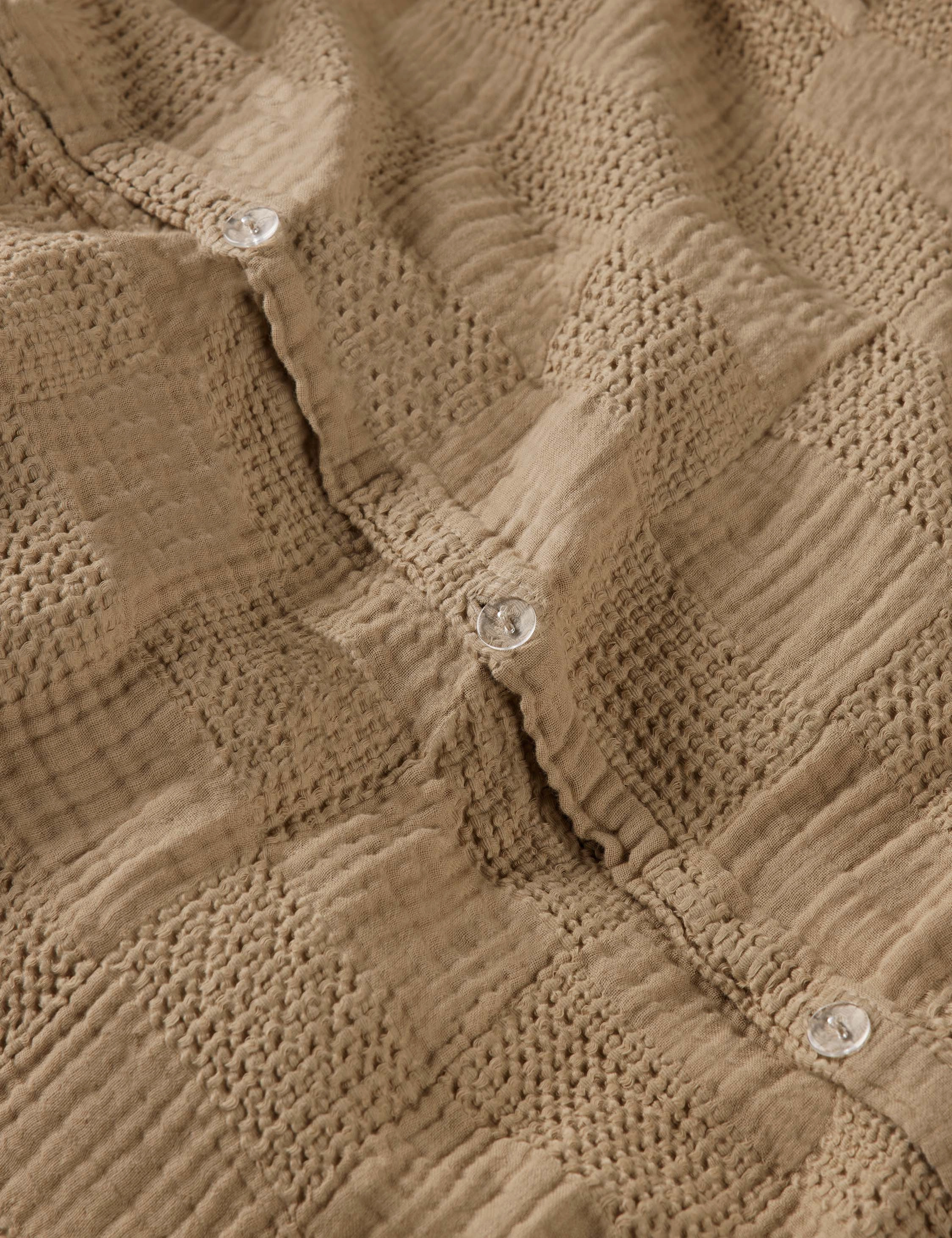 Kingsley Textured Cotton Duvet Cover