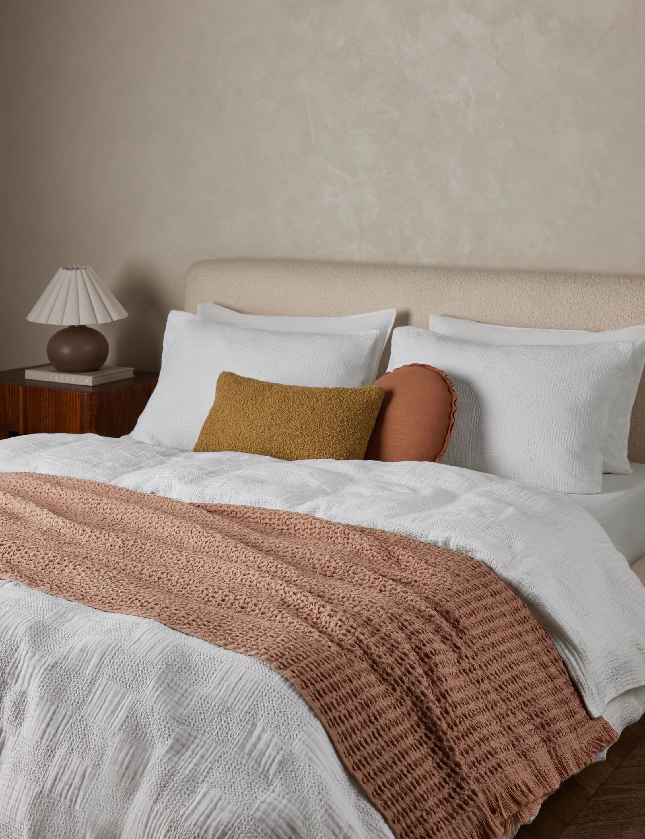 Kingsley Textured Cotton Sham