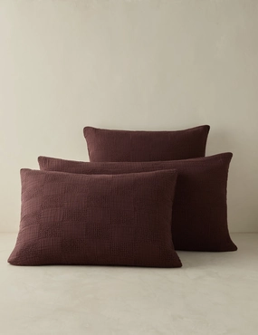 Kingsley Textured Cotton Shambedding sets ,throw blankets 