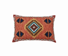 Kinsfolk Embroidered Lumbar Pillow Coverbedding sets ,throw blankets 