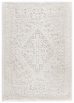 Kirrily Blue Grey and Ivory Textured Tribal Rug *NO RETURNS UNLESS FAULTYmodern color block patchwork rug
