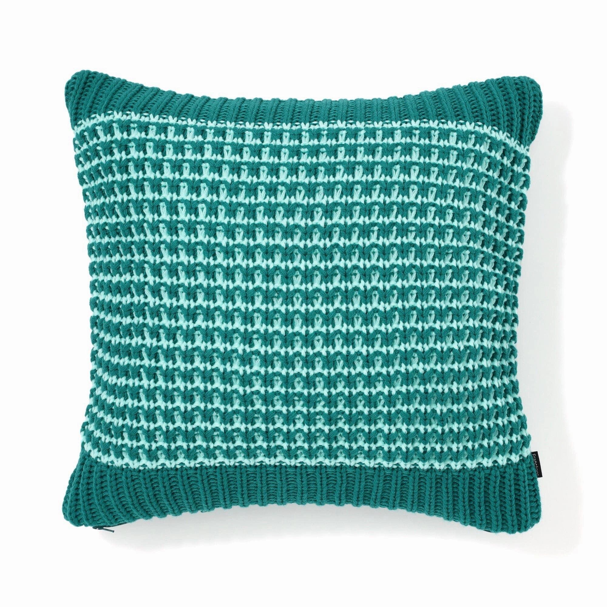 Knit Cushion Cover 450 X 450 Greenbedding sets ,throw blankets 