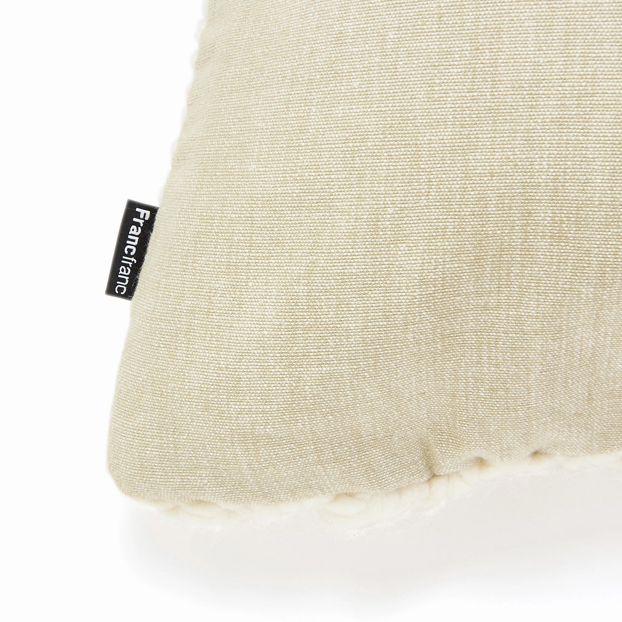 Knit Emb Cable Cushion Cover 450 X 450 White