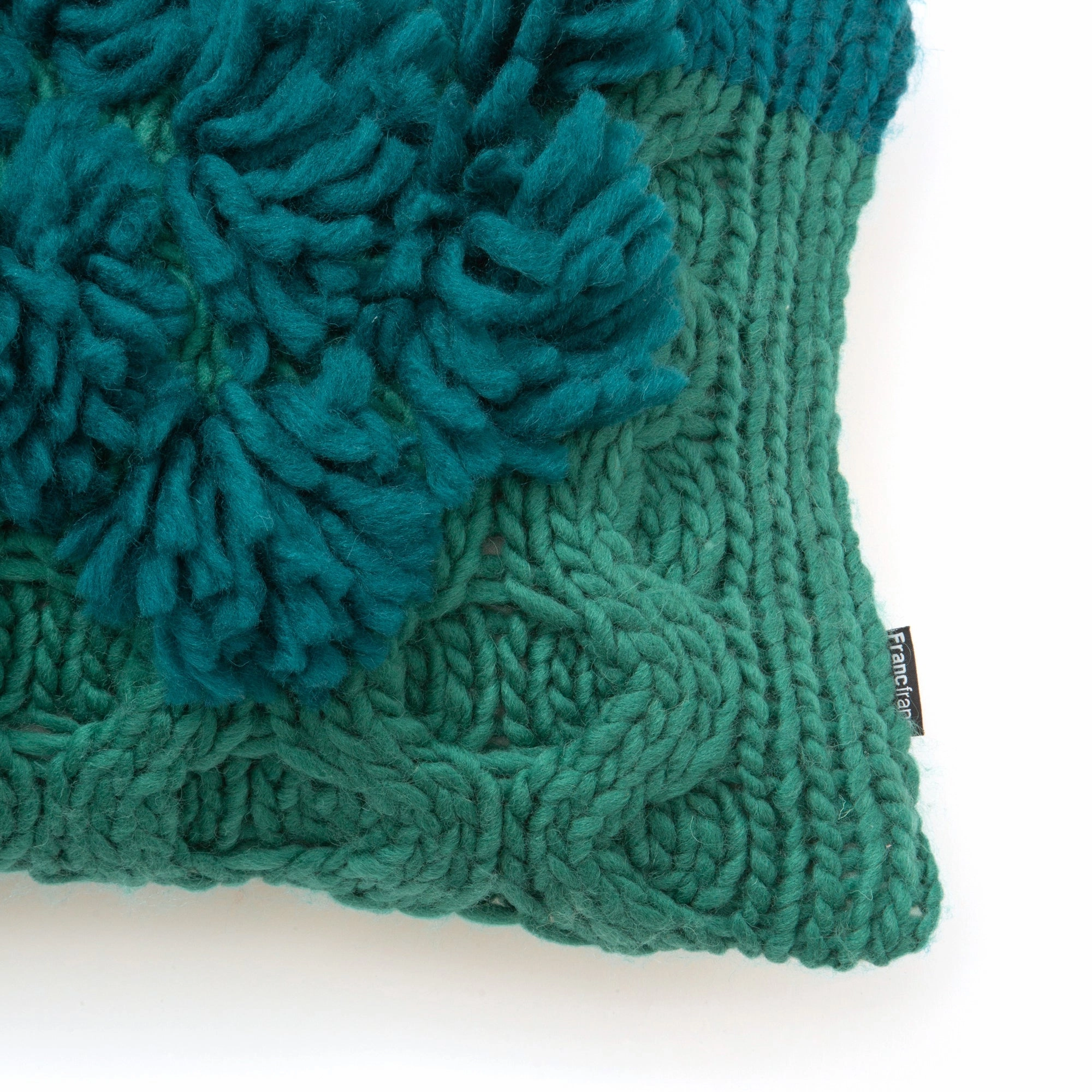 Knit Popcorn Cushion Cover 250 X 400 Gray