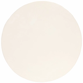 Koa Ivory Plush Rollie Pollie Round Playmatmodern color block patchwork rug