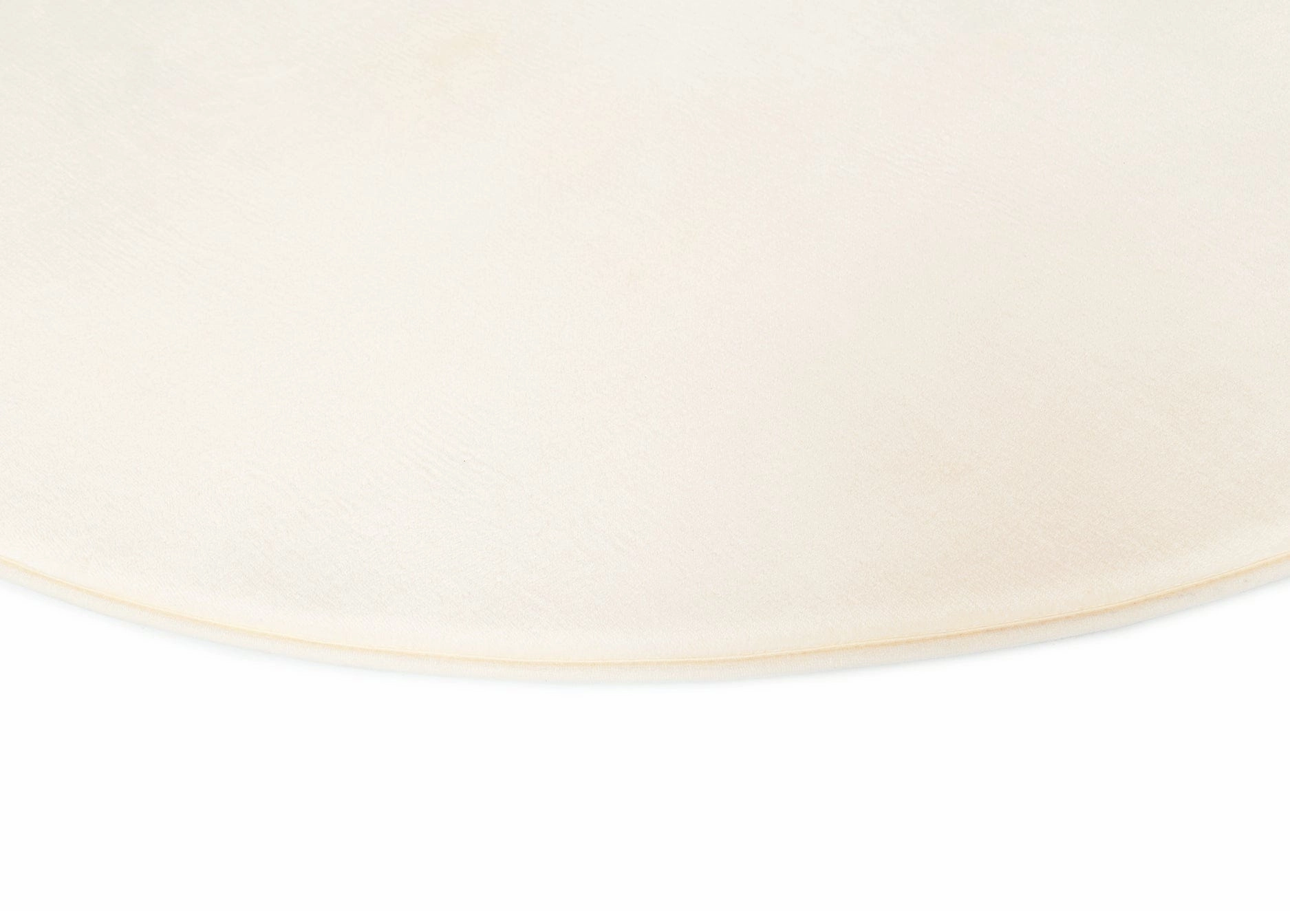 Koa Ivory Plush Rollie Pollie Round Playmat