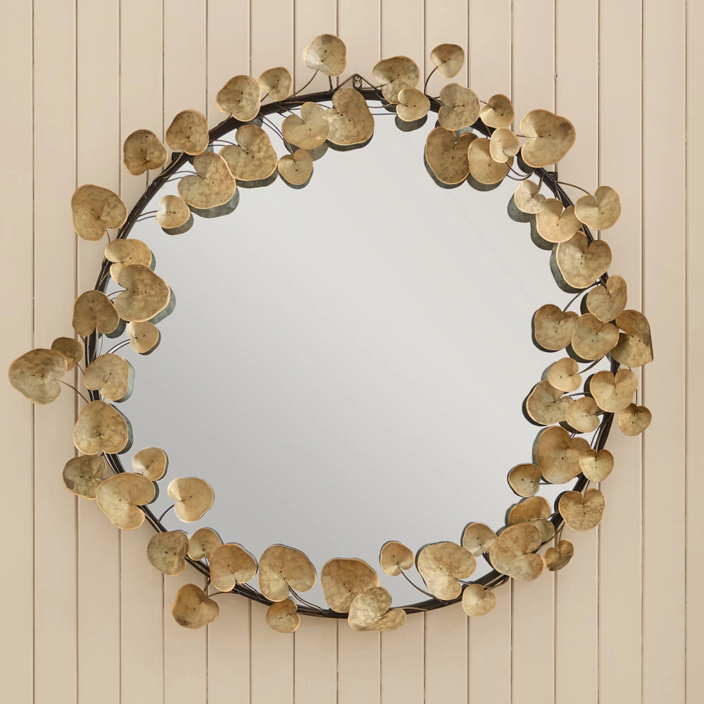 Kora Mirror Antique Gold
