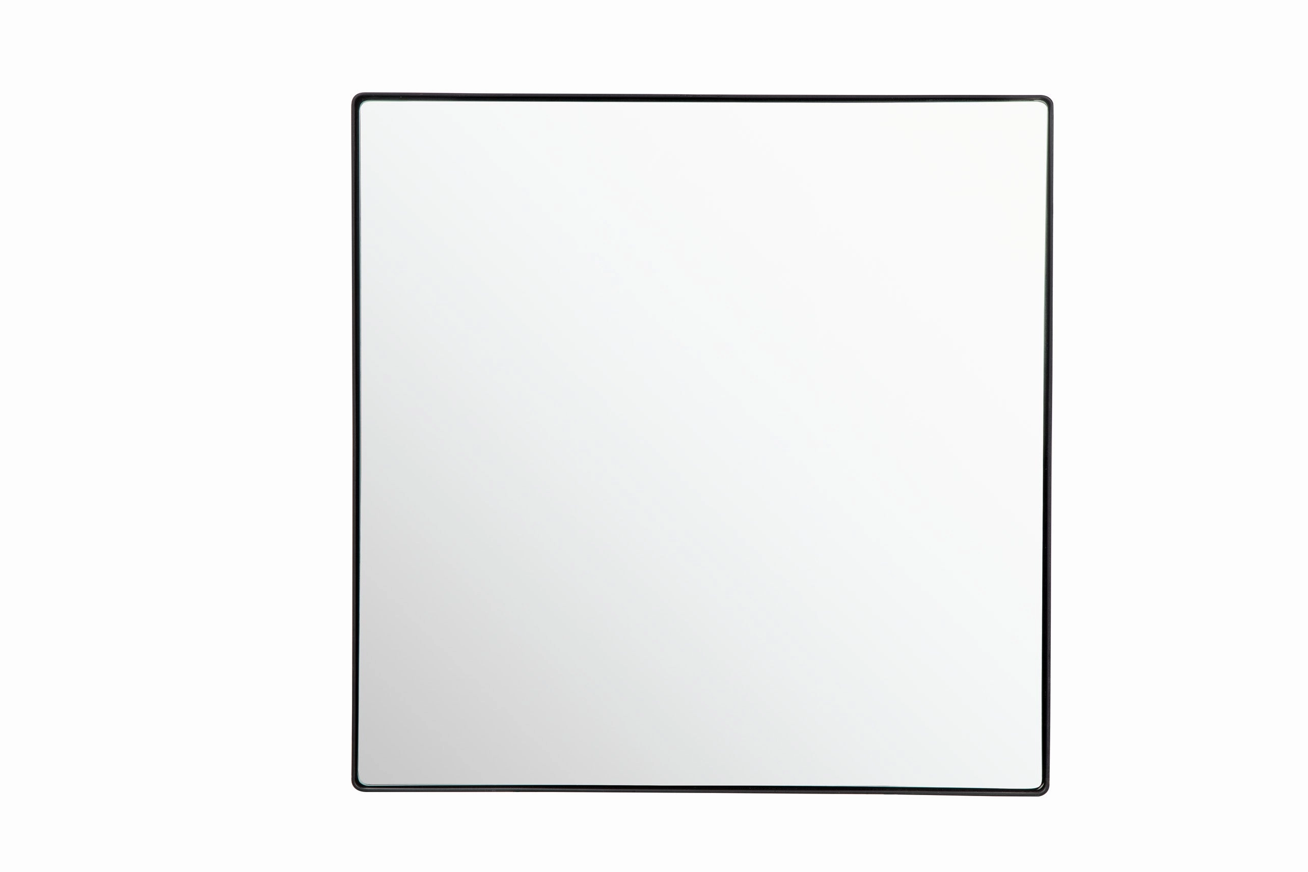 Kye 407A04BL 30x30 Square Mirror - Blackwall mounted decorative mirror,full length dressing mirror