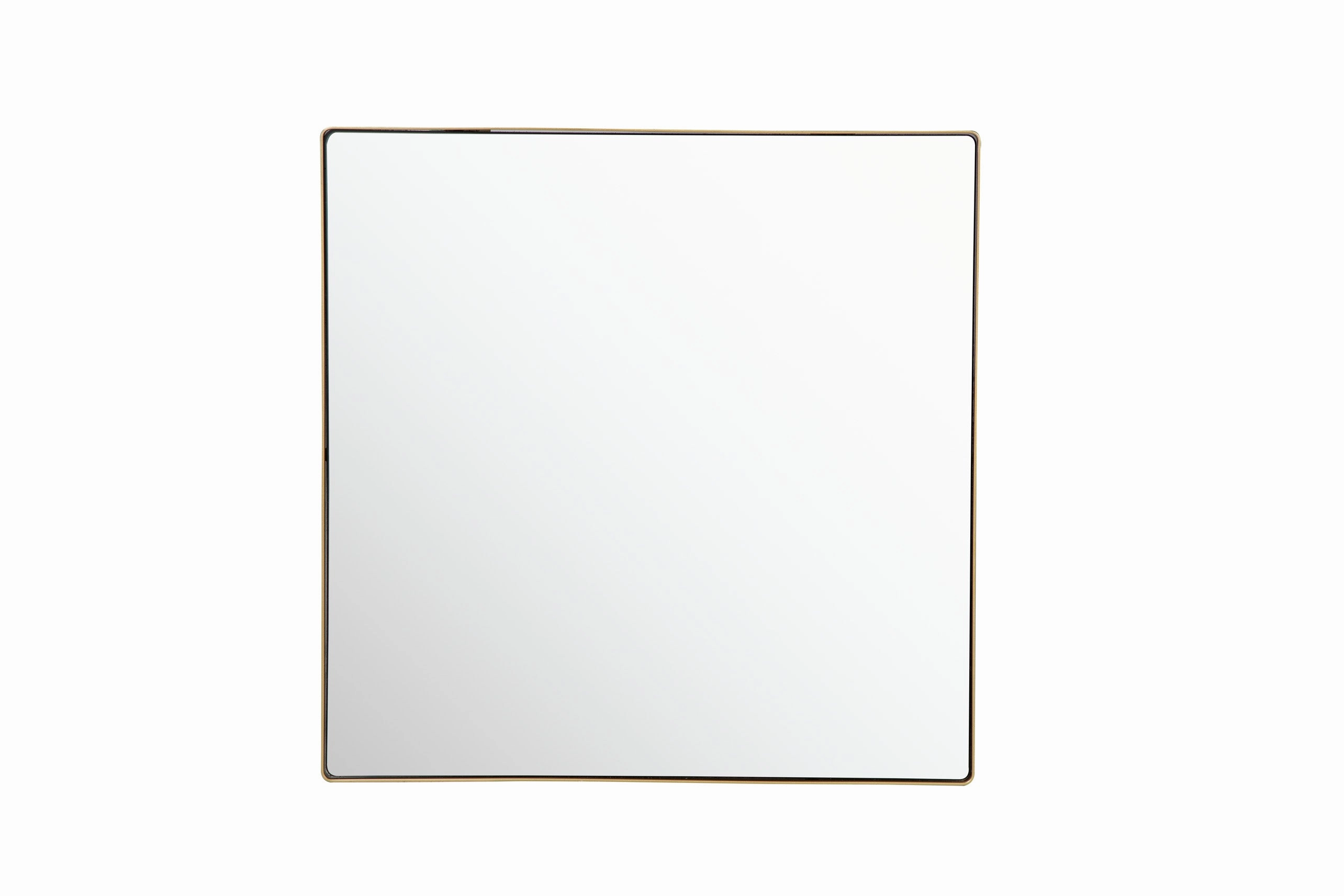 Kye 407A04GO 30x30 Square Mirror - Goldwall mounted decorative mirror,full length dressing mirror