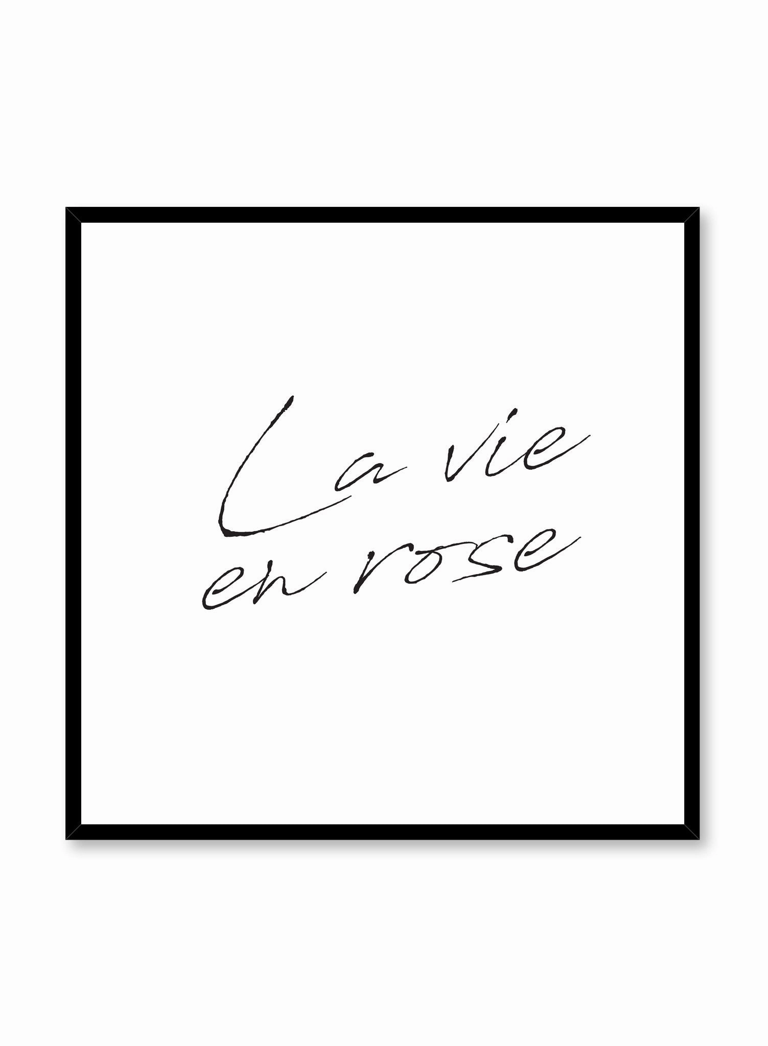 La Vie En Rose, Poster