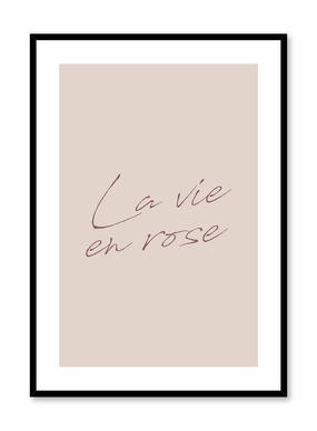 La Vie in Pink, Posterpop culture themed posters