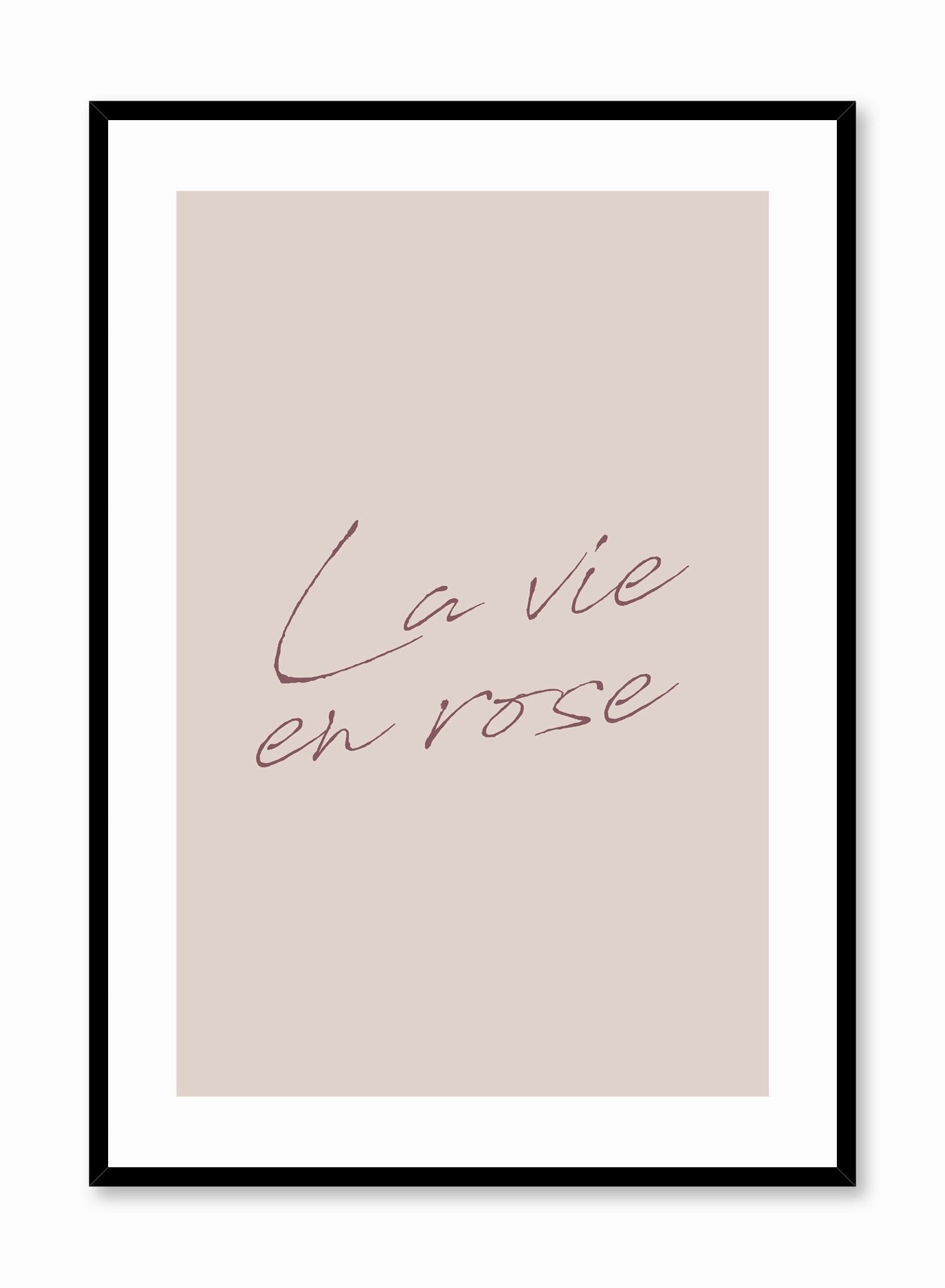 La Vie in Pink, Posterpop culture themed posters