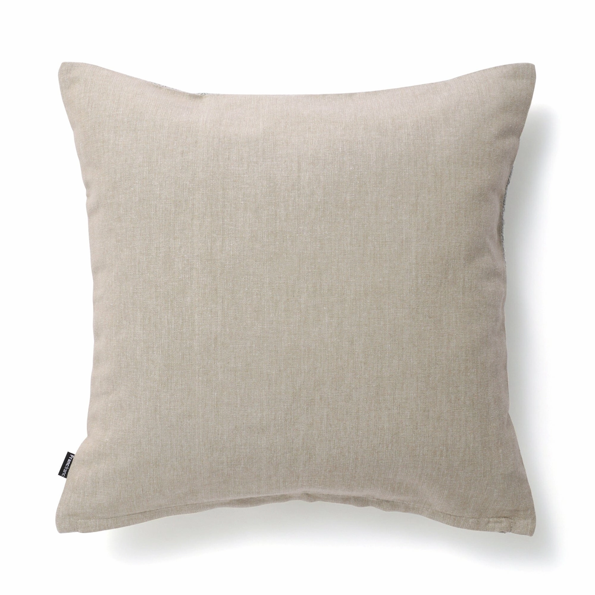 Lace Metallic Print Cushion Cover 450 X 450 Gray