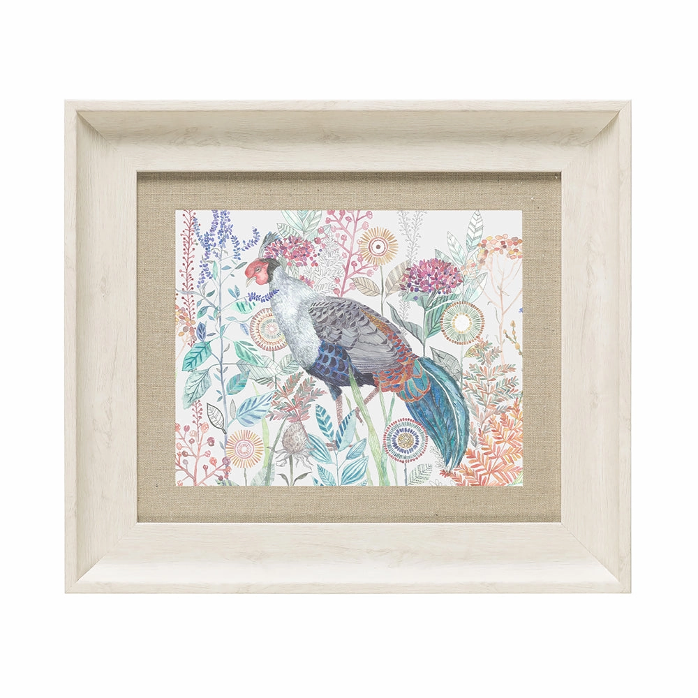 Lady Amherst Framed Print Linen