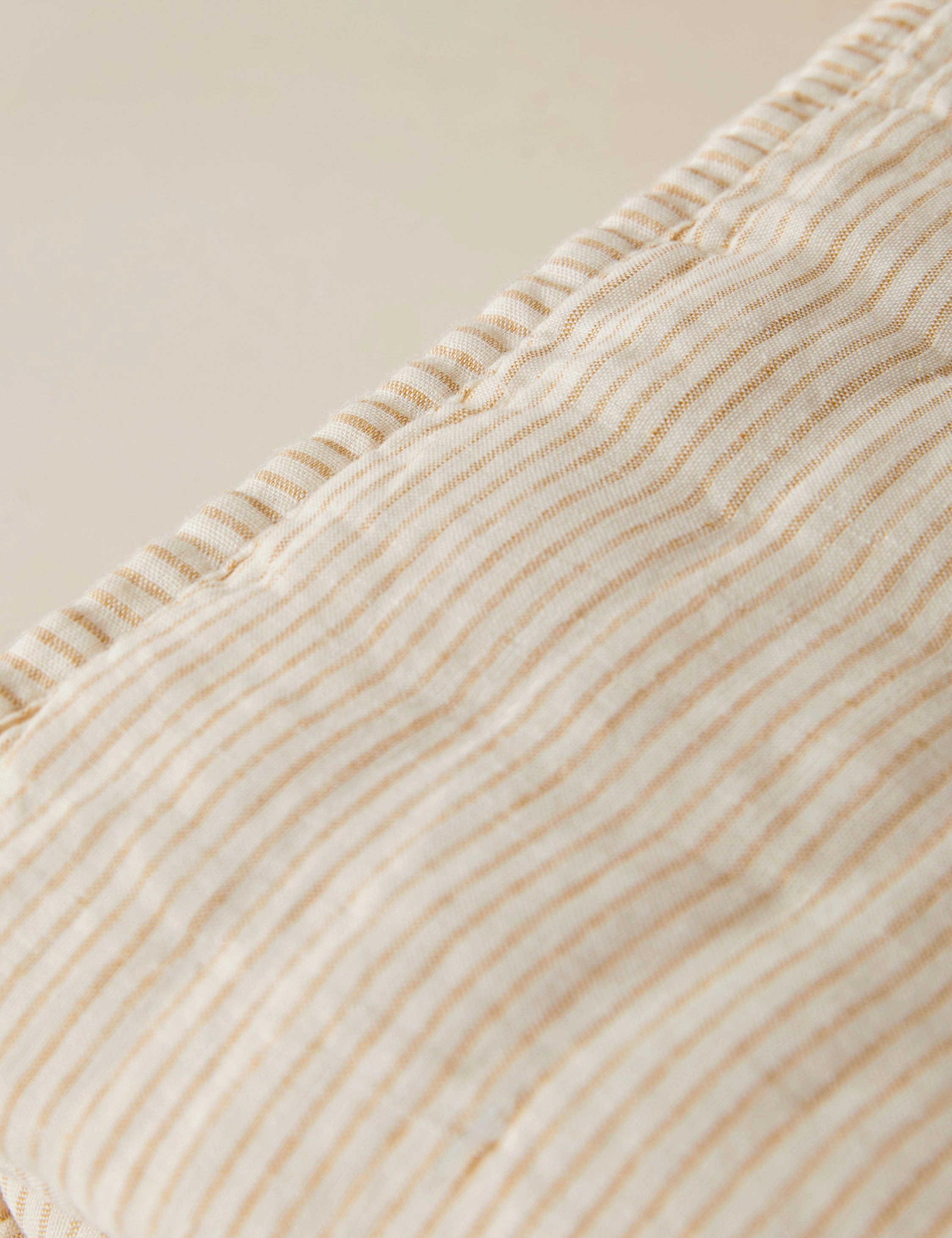 Lammin Linen Quilted Coverlet by Sarah Sherman Samuel