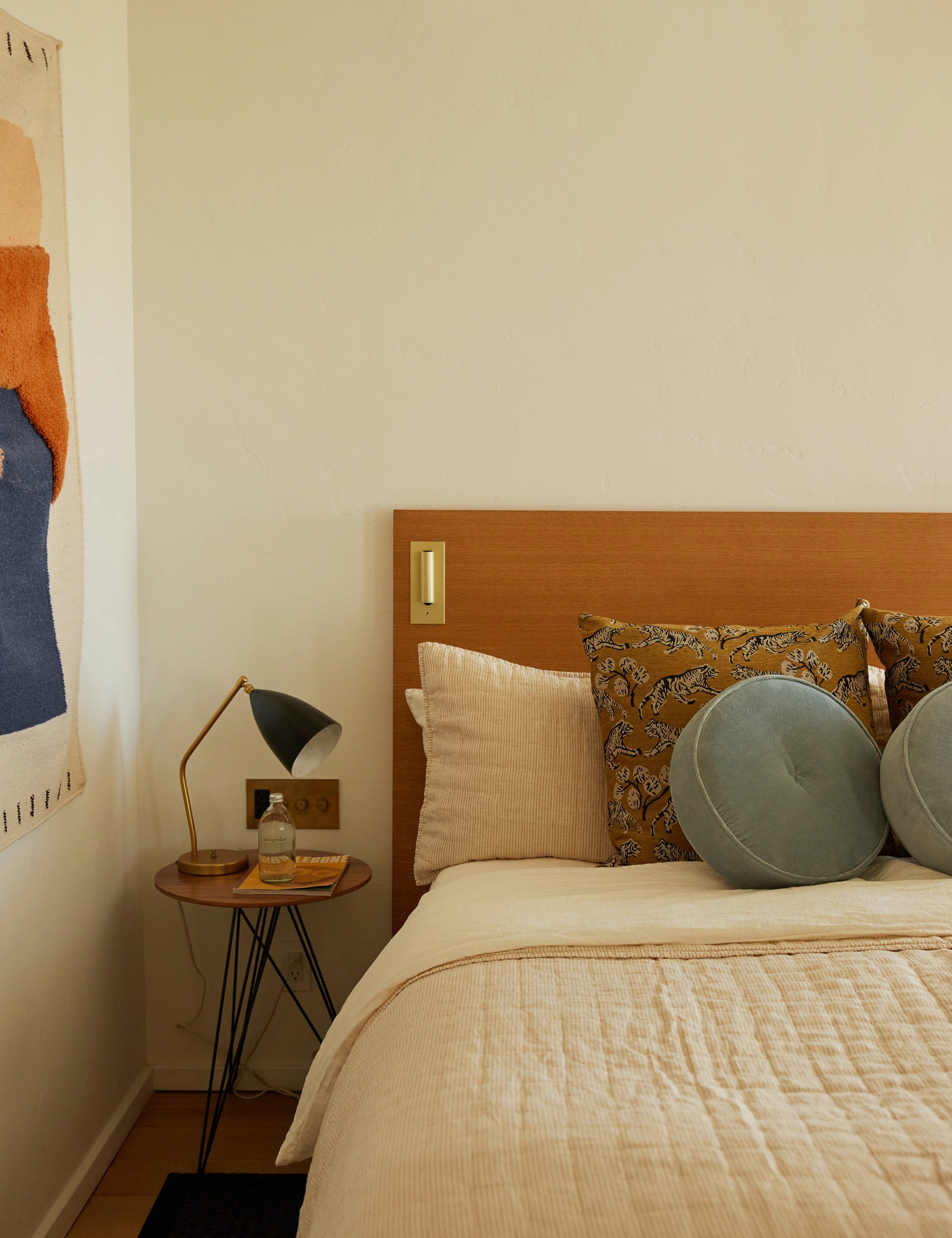 Lammin Linen Quilted Coverlet by Sarah Sherman Samuel