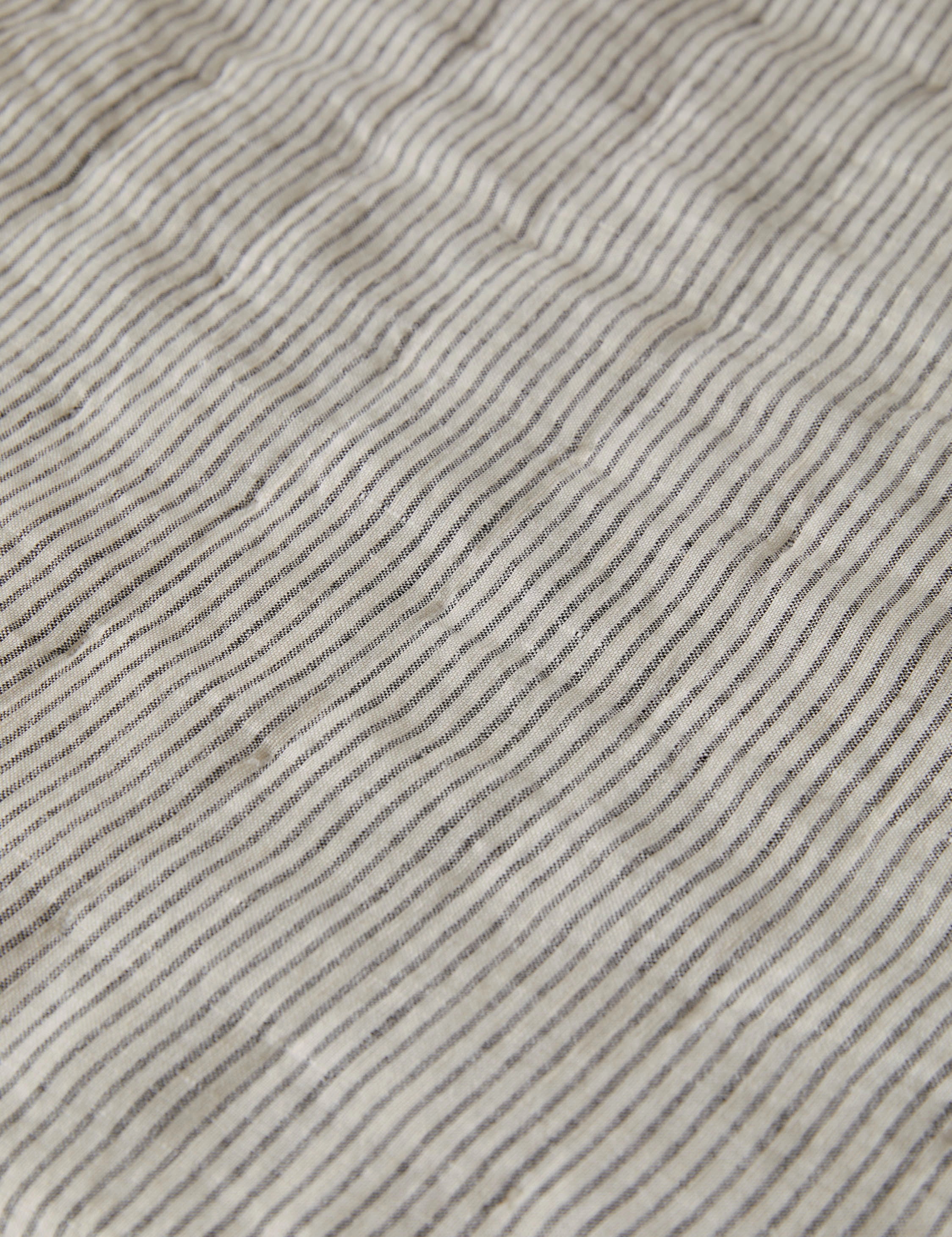 Lammin Linen Quilted Coverlet by Sarah Sherman Samuel
