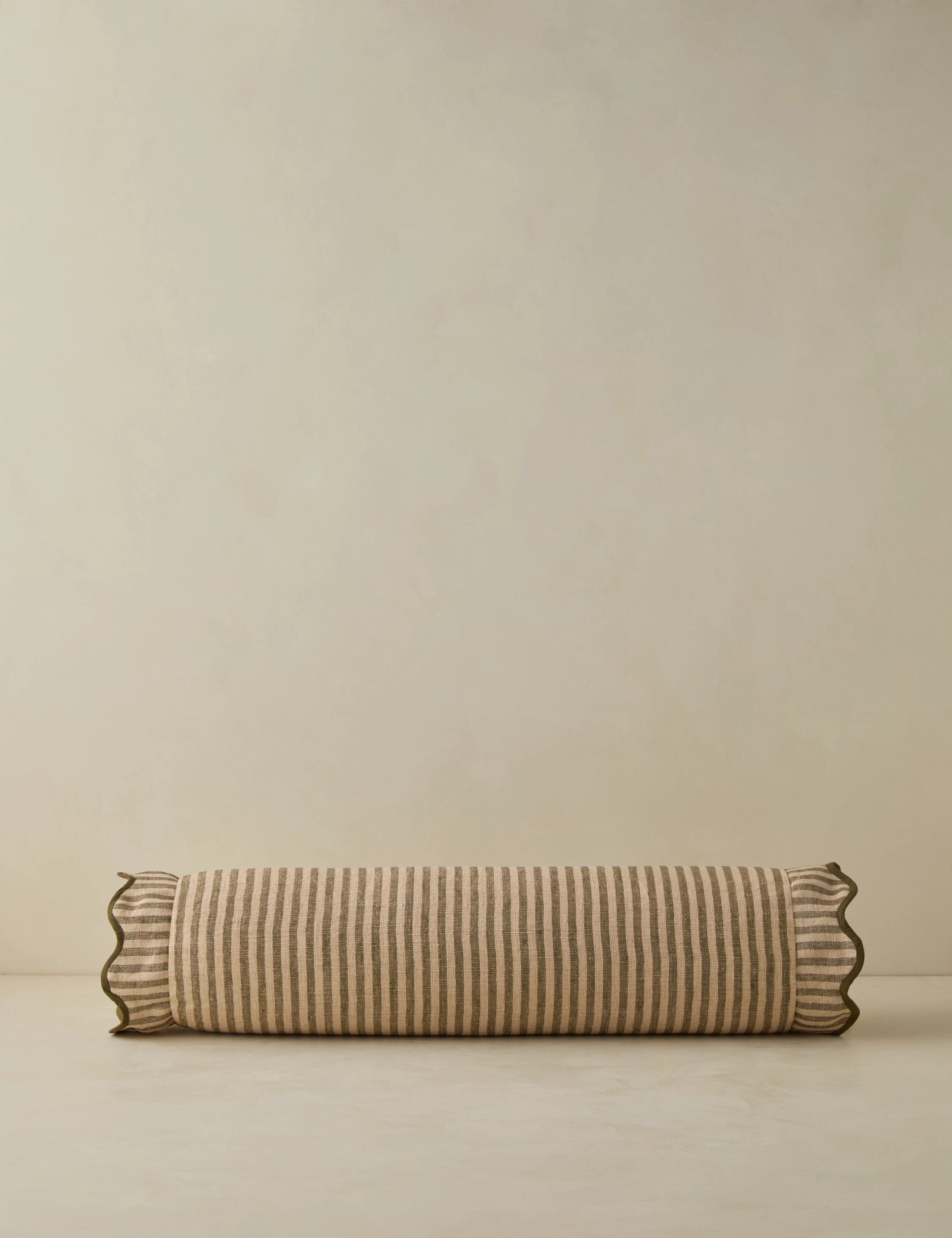 Lanie Linen Bolster Pillow by Sarah Sherman Samuel