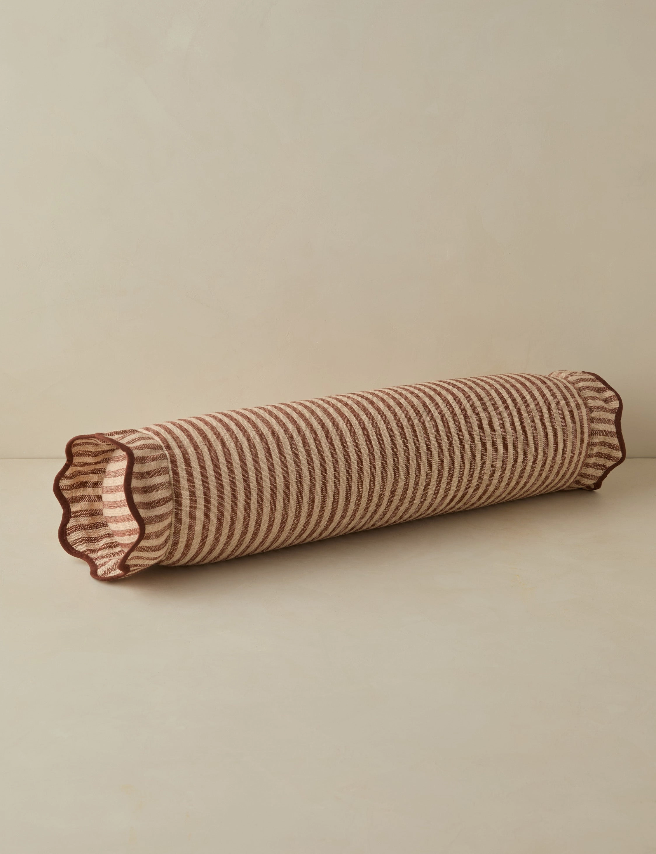 Lanie Linen Bolster Pillow by Sarah Sherman Samuel