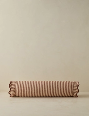 Lanie Linen Bolster Pillow by Sarah Sherman Samuelbedding sets ,throw blankets 