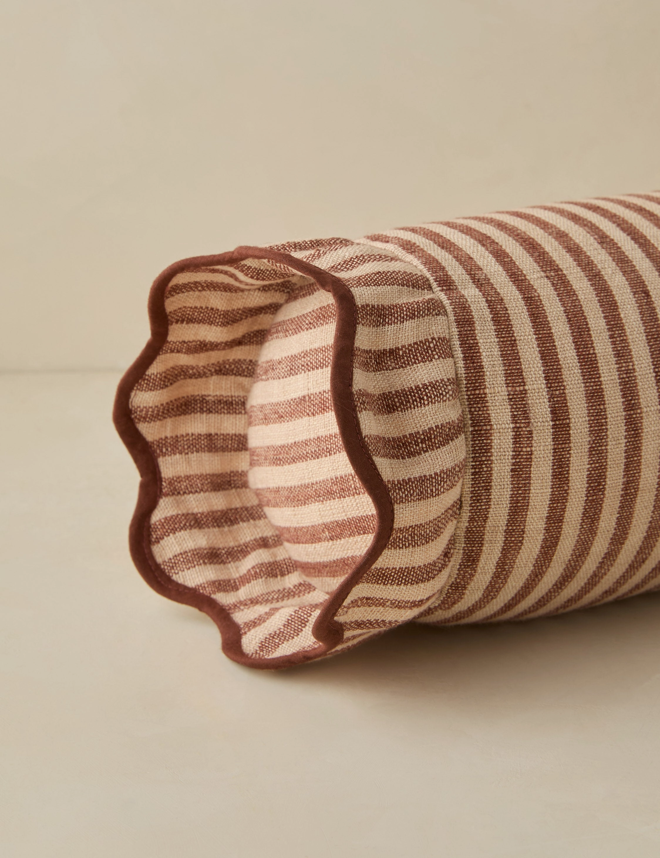 Lanie Linen Bolster Pillow by Sarah Sherman Samuel