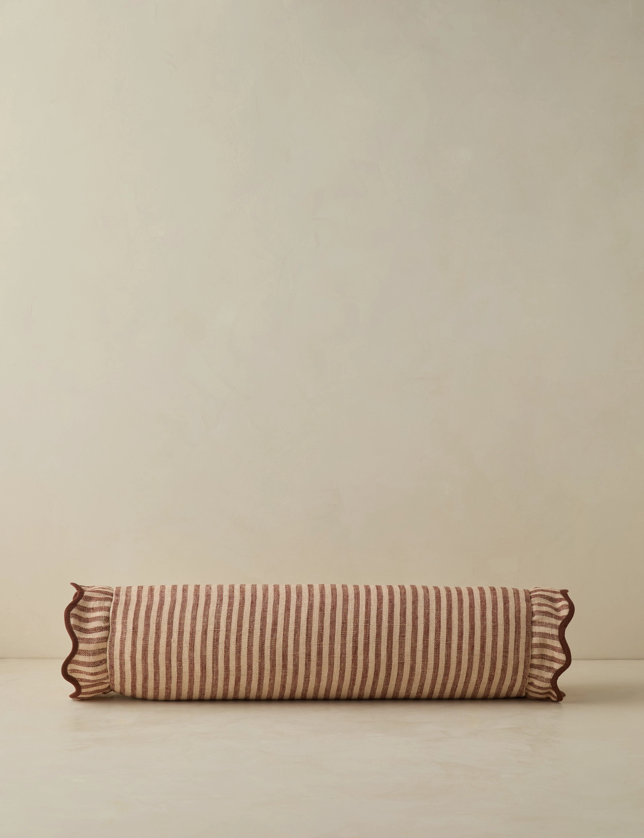 Lanie Linen Bolster Pillow by Sarah Sherman Samuelbedding sets ,throw blankets 