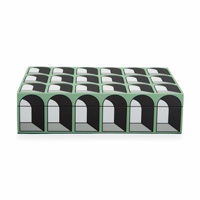 Large Arcade Lacquer Boxdecorative storage box ,stackable storage box 