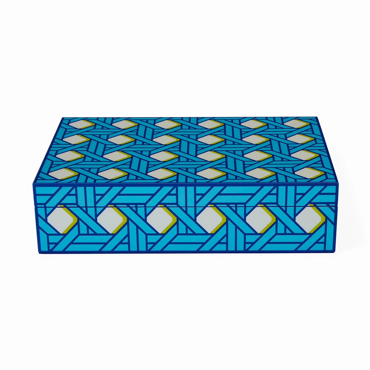 Large Basketweave Lacquer Boxdecorative storage box ,stackable storage box 