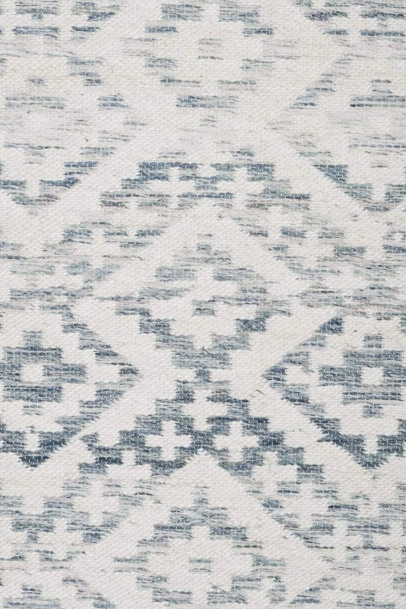Larissa Blue and Ivory Rug *NO RETURNS UNLESS FAULTY
