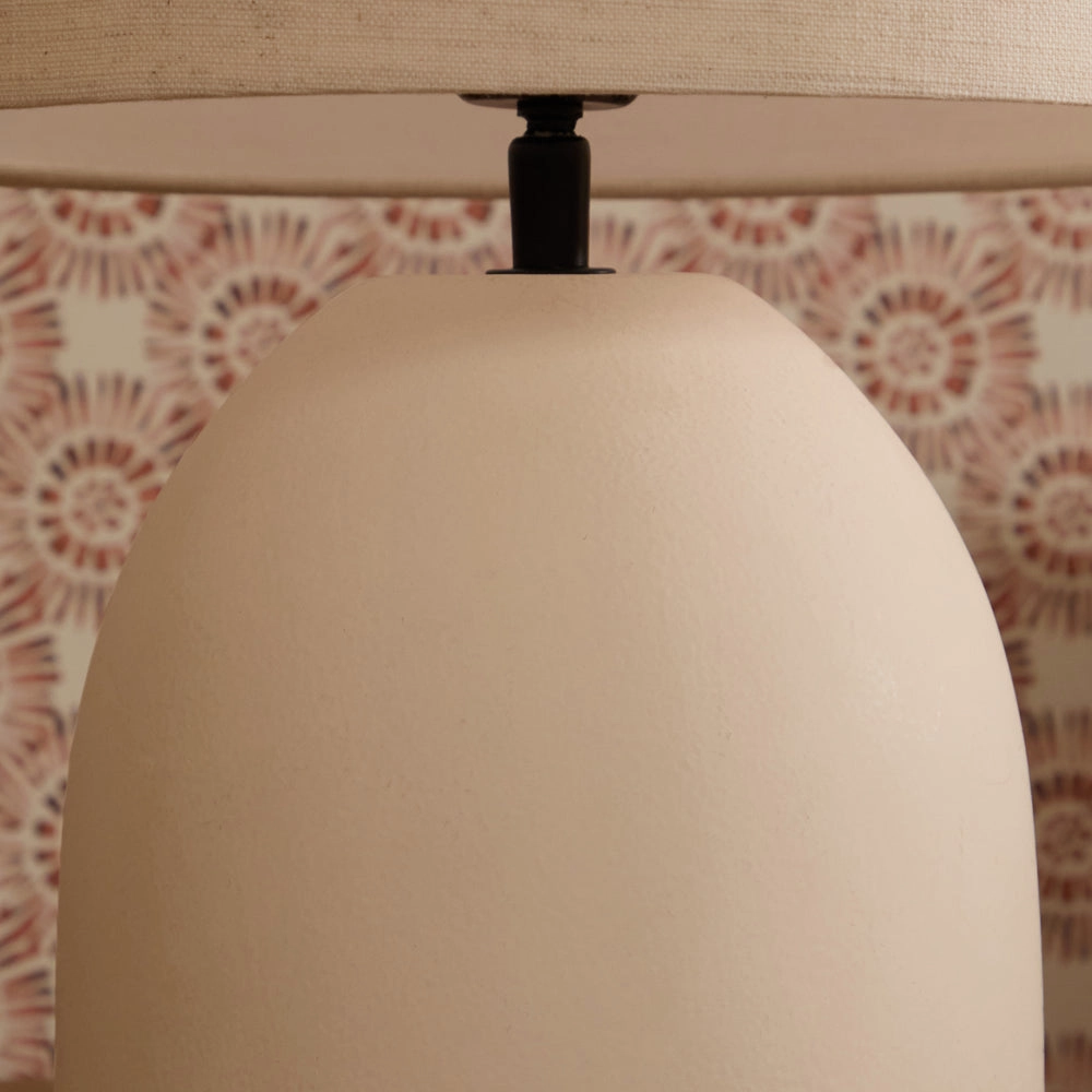Larissa Lamp Base Ecru
