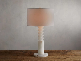 Lathe Alabaster Table Lampmodern table lamp ,dimmable table lamp 